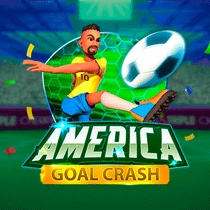 Fußball-Crash-Spiel Goal Crash America